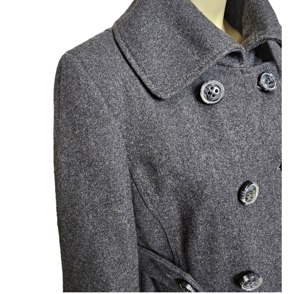 Nine West grey wool blend jacket. Size 6 - Picture 3 of 9